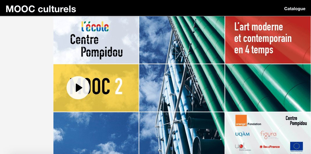 MOOC Culturels du Centre Pompidou